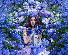 湖畔阴影采集到克里斯蒂·米切尔(Kirsty Mitchell),英国摄影师