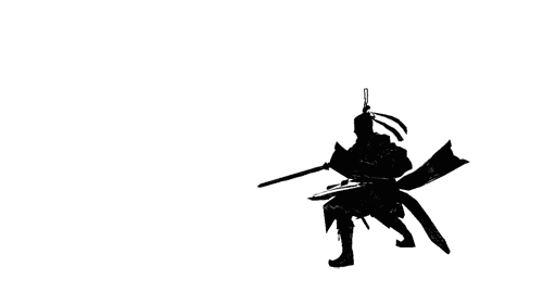 水墨风的剑三gif动态签名图