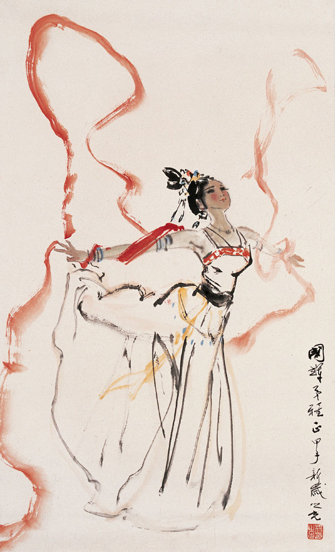 转杨之光以擅长中国画人物肖像及舞蹈人物蜚声画坛随梦百度空间