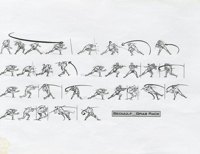 贝奥武夫动作设计