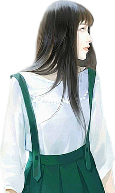 直到烟火都散尽采集到现代美女手绘