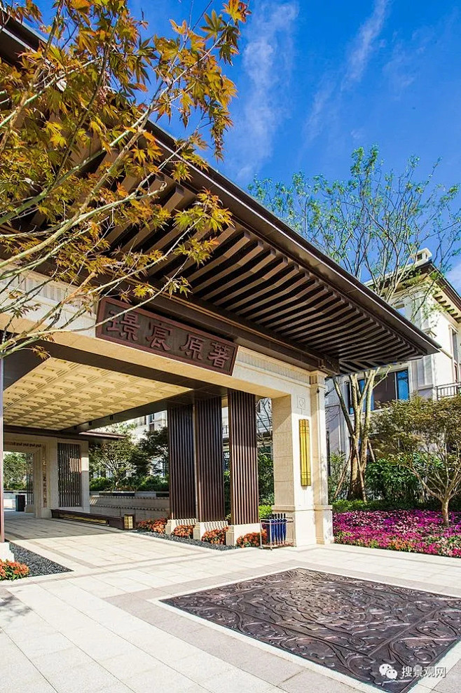 居住区出入口景观设计100例附高清图下载网址