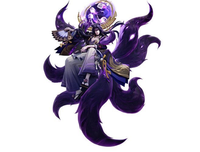 玉藻前 妖相·九尾狐