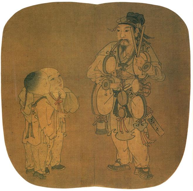 宋元时期绘画代表人物图片