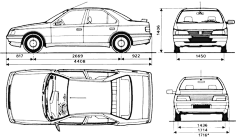 汽車三視圖