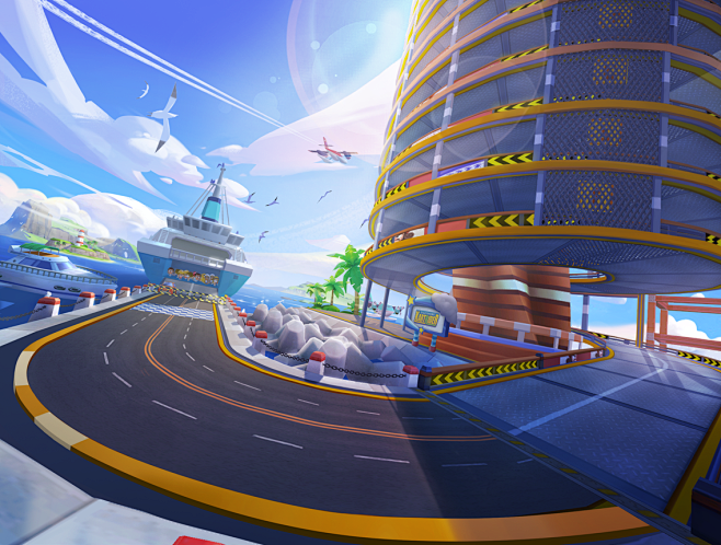 11:34:27跑跑卡丁车 赛道9k 卡通 (人物与场景)都说是王思育咯同采自