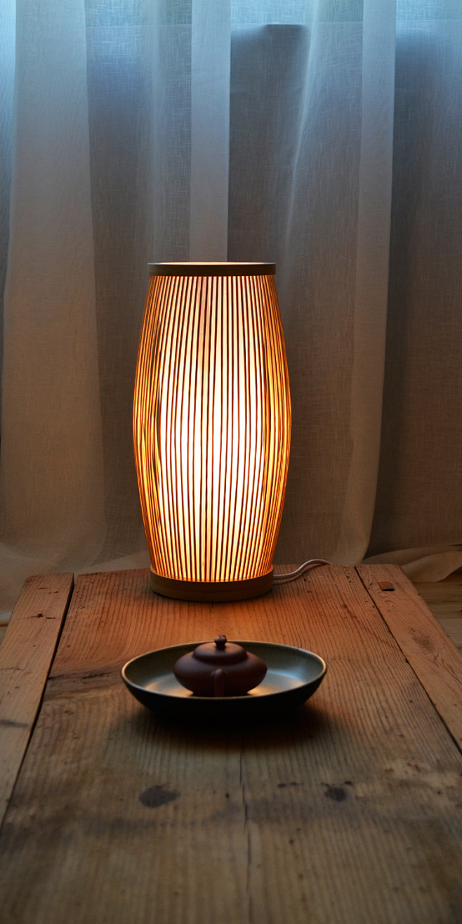 十竹九造原创正品a0062竹丝茶室台灯禅意竹灯日式亲民款特价淘宝网