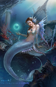 蓝月雪融采集到Mermaid