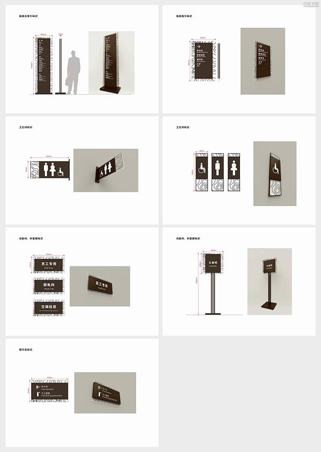 多功能标识标牌