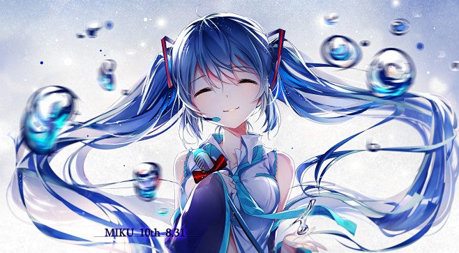 miku10thhappybirthdaymiku十週年生日快樂miku10週年pix