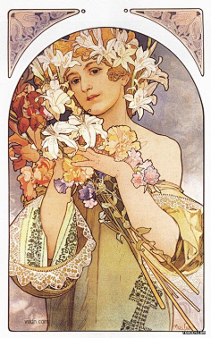 com 阿方斯·慕夏(1860-1939)alphonse mucha 波西米亚人