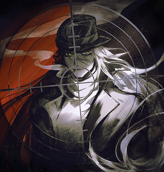 名侦探柯南琴酒同人图插画壁纸赤琴log半次元第一中文cos绘画小说社区