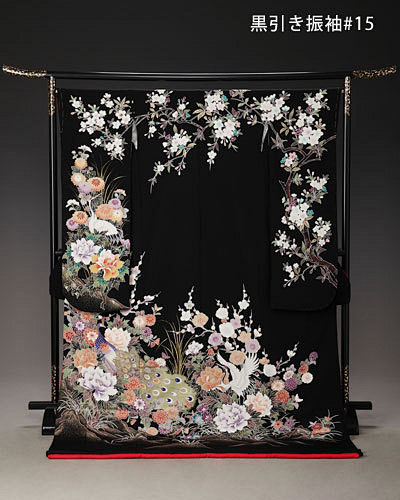 黑色黑色振袖和服和服图案黑色振袖振袖和服振袖和服黑色黑振袖和服