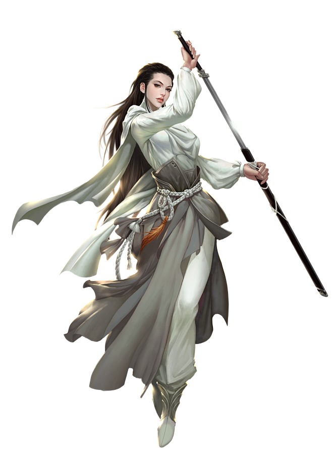 古风角色原画png剑侠世界ceb85