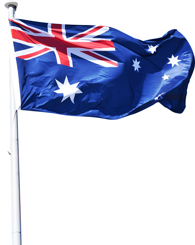 英国澳大利亚国旗图片