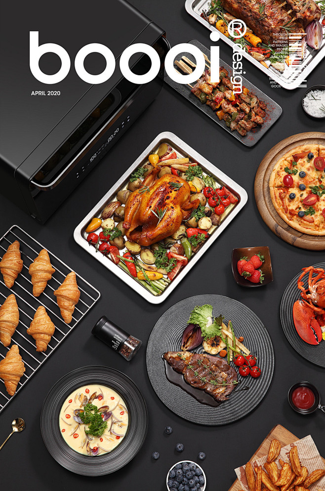 chefborn蒸烤箱产品摄影十