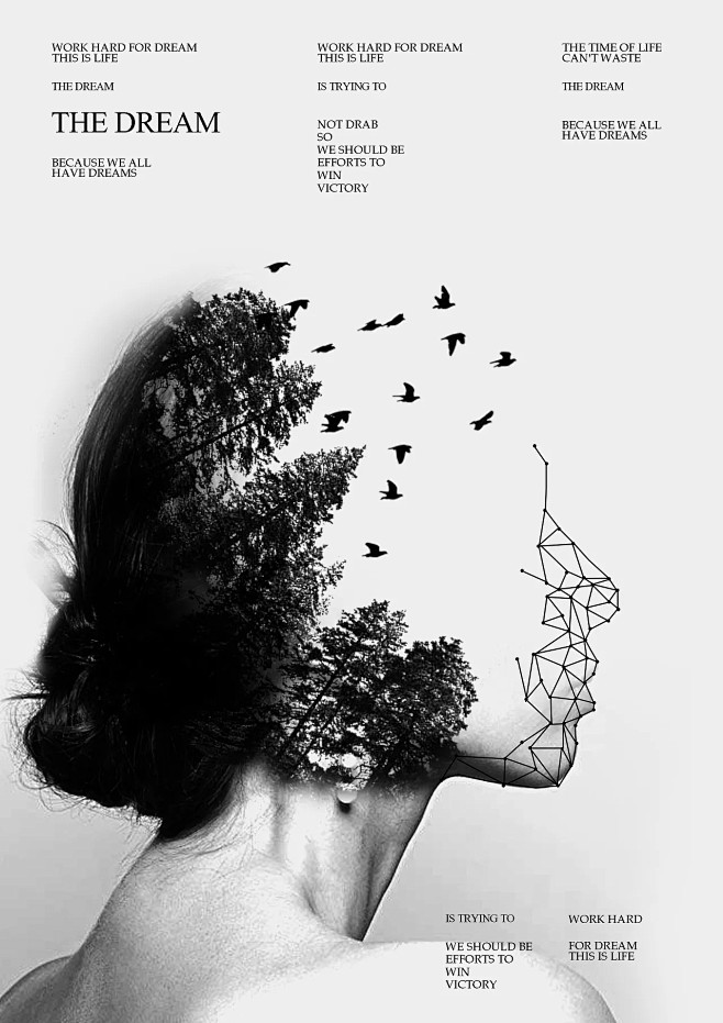 黑白灰-花瓣网|陪你做生活的设计师 | zi超酷的版式以及黑白灰的配色