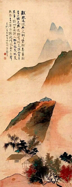 senne-wk采集到山水画/油画/素描/速写/色彩/粒粉贴金