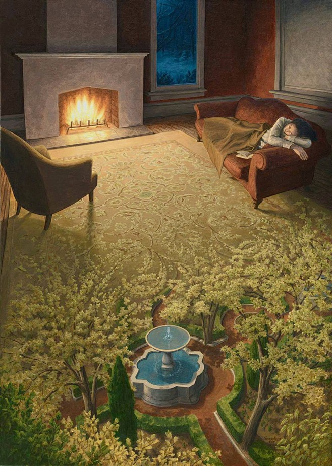 加拿大艺术家robgonsalves的错觉艺术67676767作品brrob