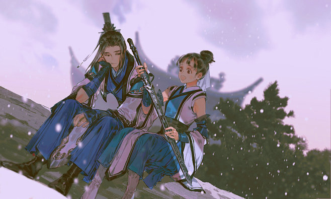 蝶澜单幅系列伊吹五月绘