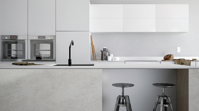 室内 厨台 小景