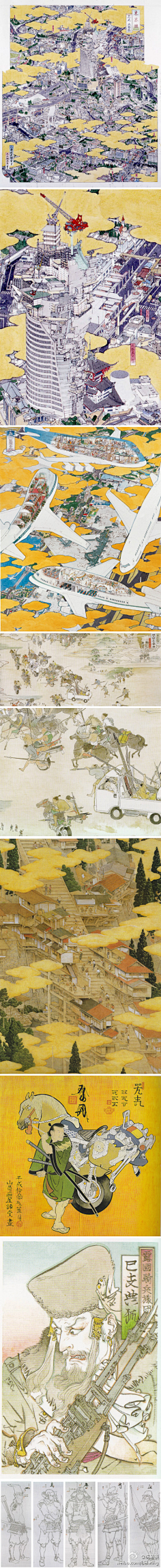 山口晃 花瓣网 陪你做生活的设计师 Opapill Jpg 800 748