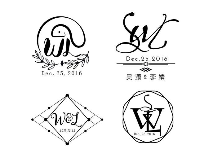 婚禮logo