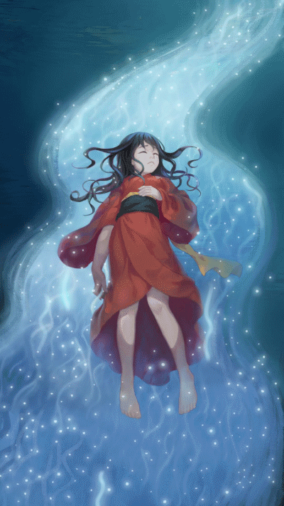 整理一下之前画的虫师动态壁纸分享给大家好吧后面越画越崩希望能坚持