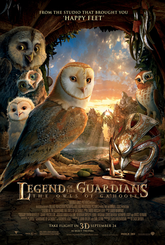 猫头鹰王国守卫者传奇legendoftheguardianstheowlsofgahoole2010