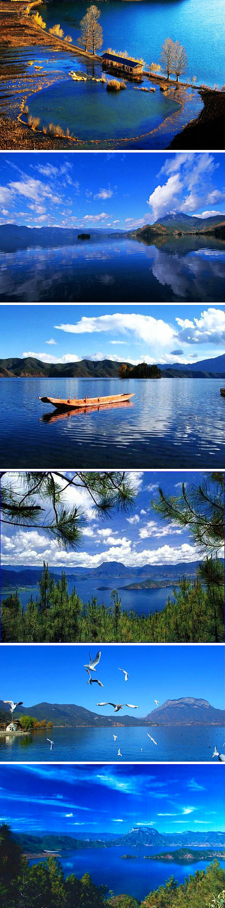 云南泸沽湖，如此美景，此生不去，实乃遗憾