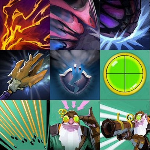 绚丽无比dota2英雄技能图标欣赏91单机游戏网