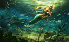 蓝月雪融采集到Mermaid