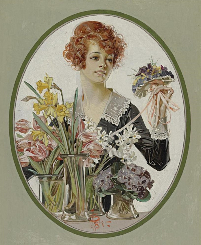 画集jcleyendecker美国插画黄金时代插画大师质量很好淘宝网