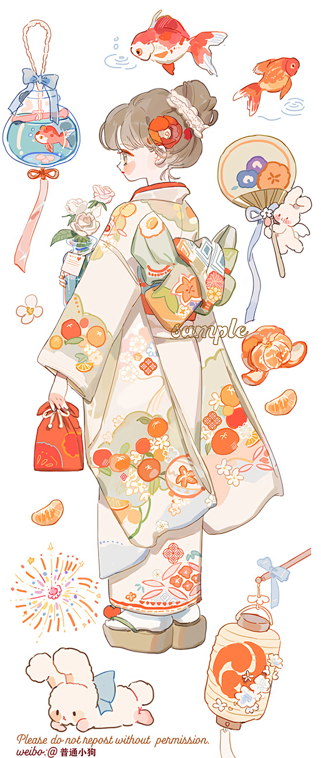 和服系列少女漫画