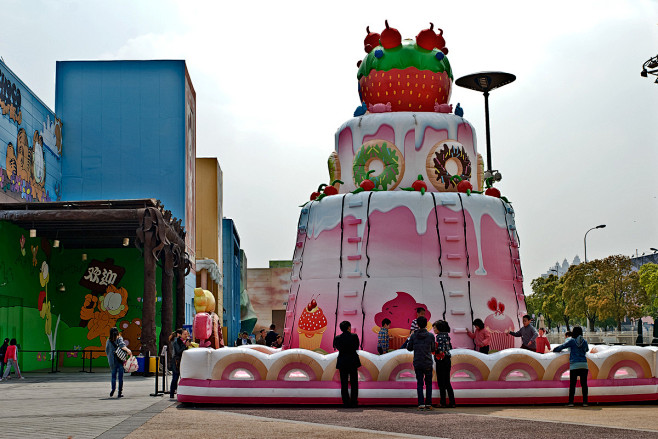 巧克力开心乐园,位于上海市世博园区c05.