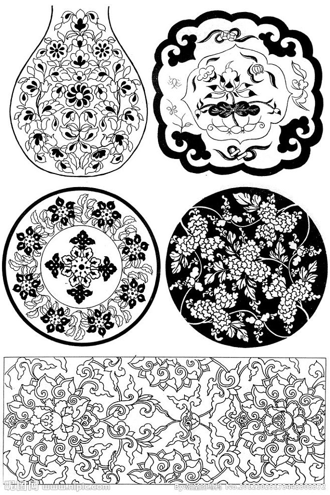 中国传统装饰图案源文件