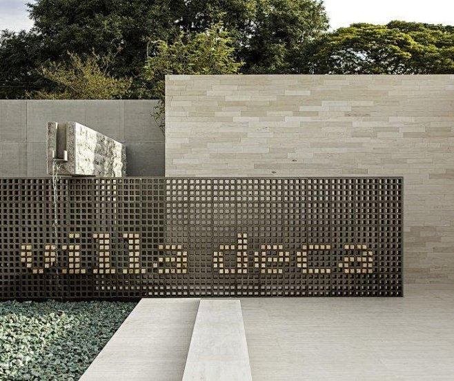 logo景墙设计丨景观入口标志标识意向图素材资源资料