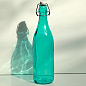 彩色玻璃瓶/水瓶/果汁瓶/密封瓶