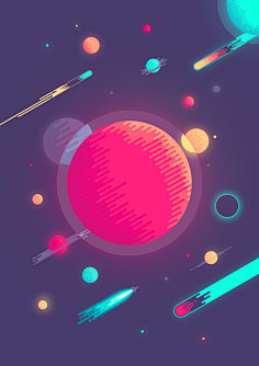 科技园大狗采集到科幻插画