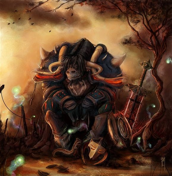 魔兽wow牛头人战士