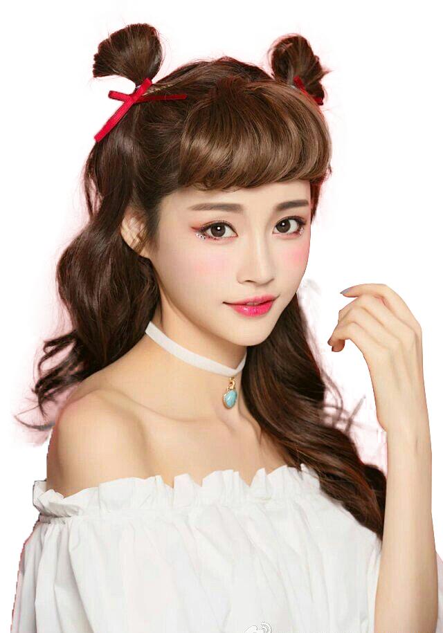 模特png素材免抠图日韩女模特素材透明背景美女png