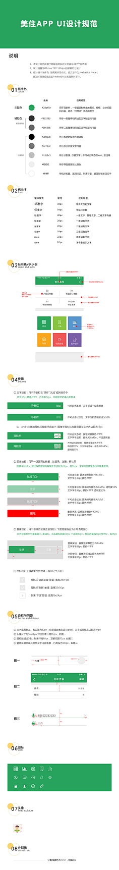 花芯不是花心采集到移动端设计规范
