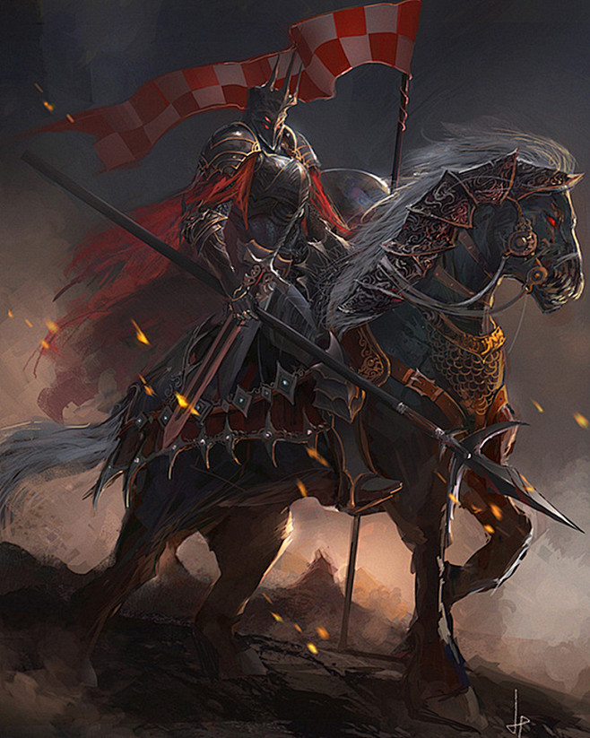 mr丶g冷采集于2017-01-02 11:09:39013全身立绘 骑士 女骑士 中世纪