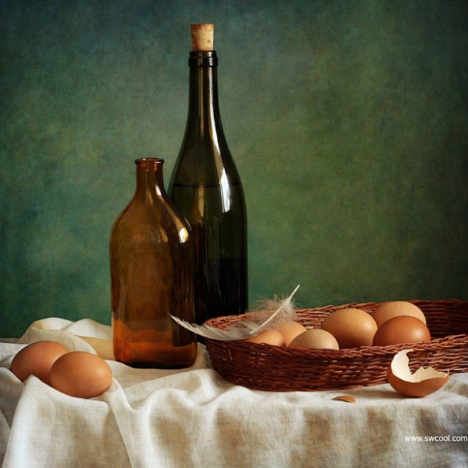 油画般的清新静物摄影之友