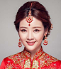 中式婚纱照新娘古装发型 端庄典雅拍出古典风情