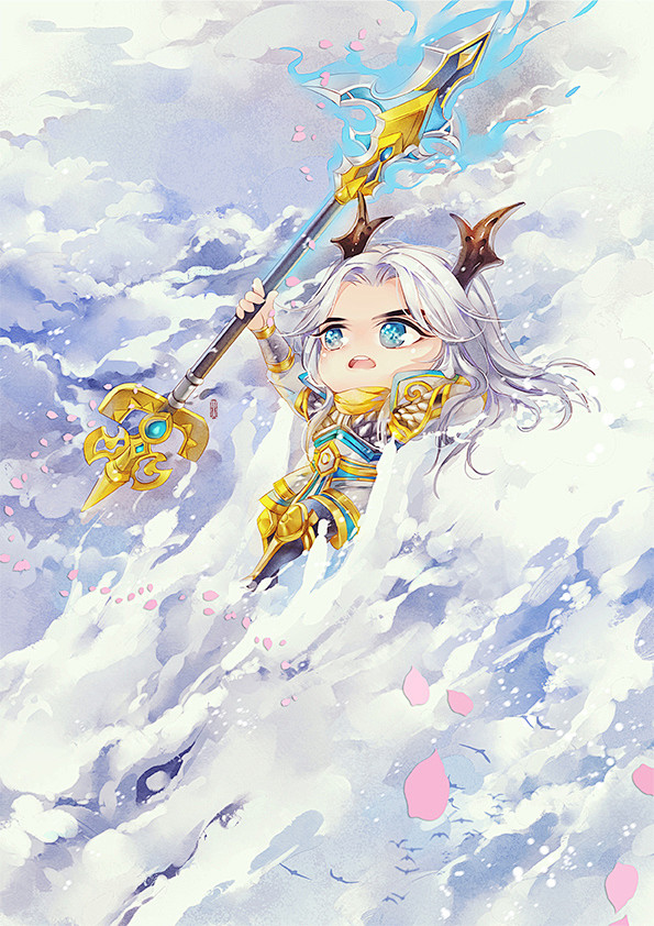 小白龙 | 半次元-acg同人创作&同好社群【素材】q版底图x不知名x同采