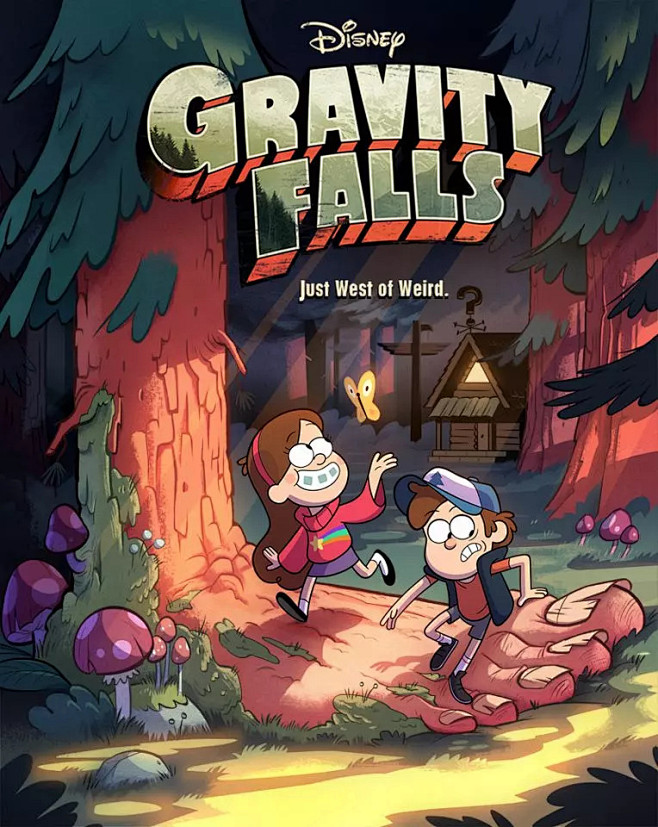 怪诞小镇第一季gravityfallsseason1的海报