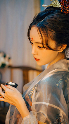 午无色采集到古风cos