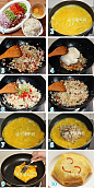 如何做腊肠蛋包饭的做法（韩国传统美食菜谱）