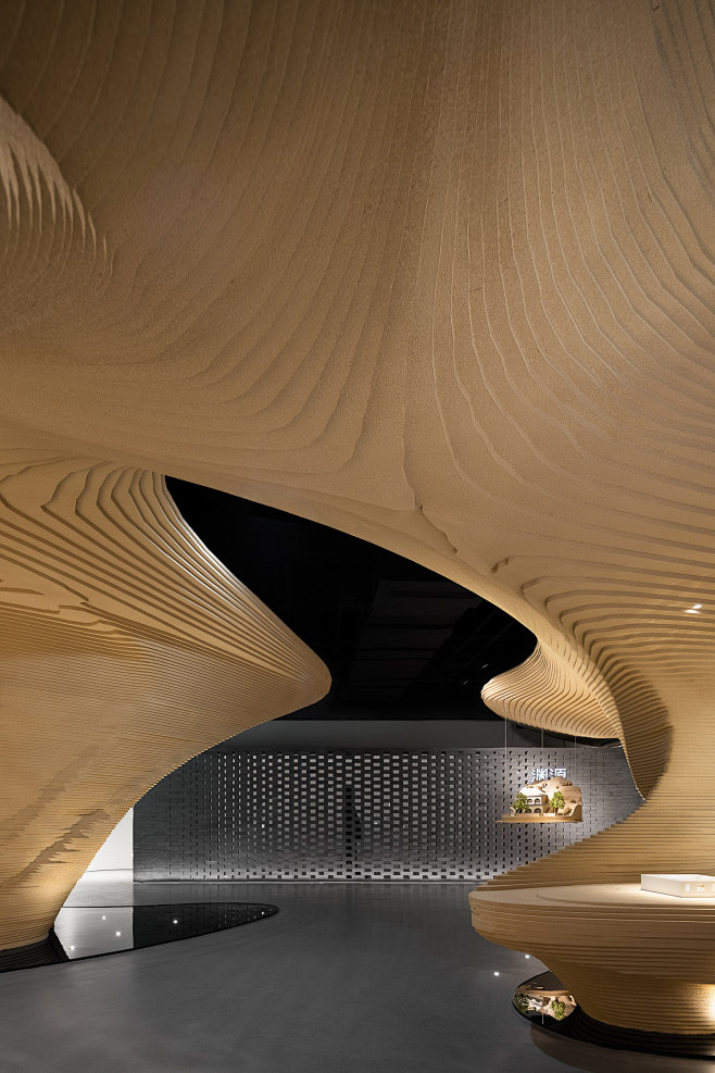 商业空间展示空间新媒体设计空间设计窑洞被动房